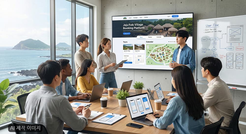 제주민속촌 '루미버스' 티켓 예약 및 통합 관리 플랫폼